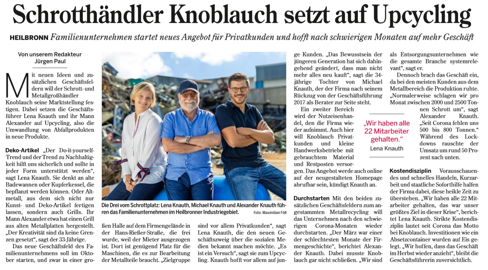Über uns — Knoblauch-Heilbronn
