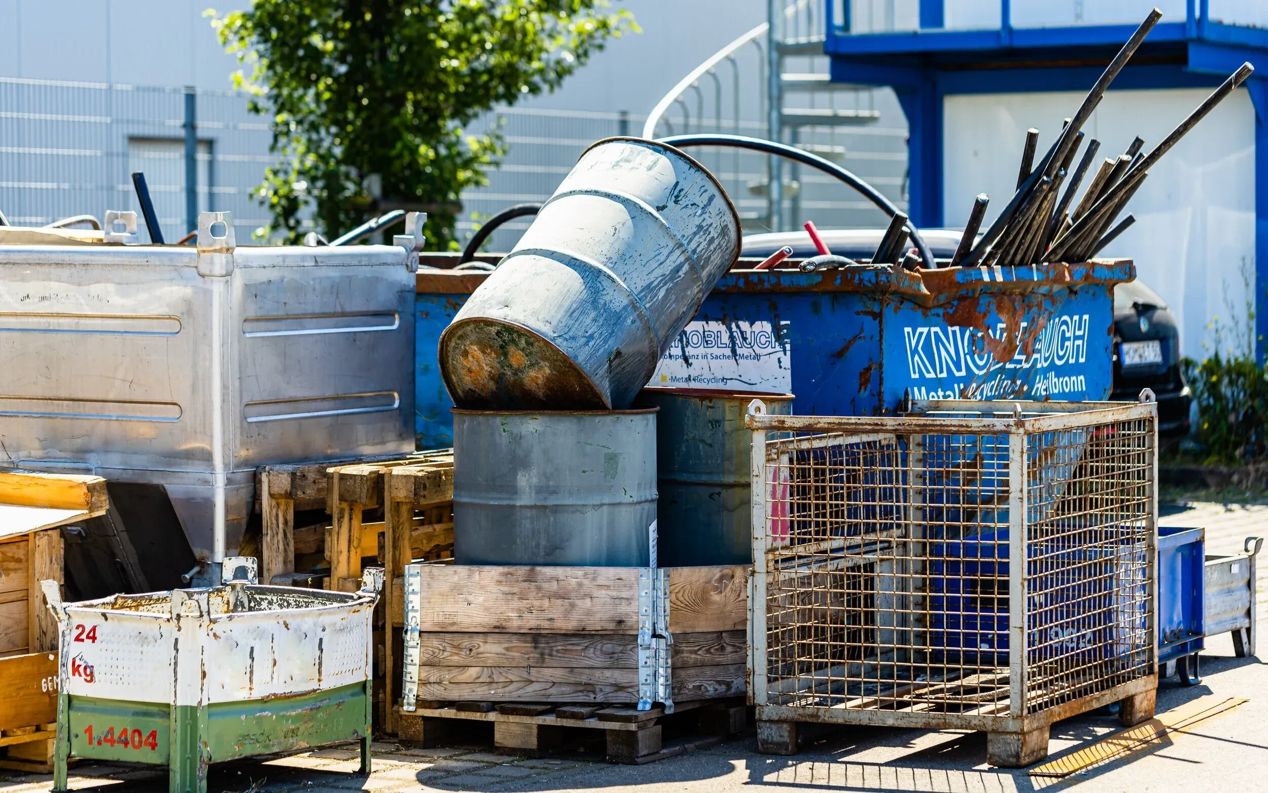 Schrott- und Metallrecycling-Zentrum — Knoblauch-Heilbronn